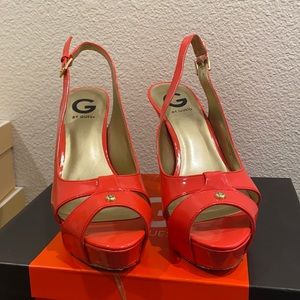 G by Guess Cathy Dark Red LL Size 8.5